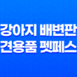 강아지 배변판 애견용품 펫페스터 - 강아지 배변훈련을 위한 완벽한 선택 69