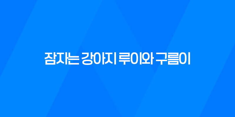 잠자는 강아지 루이와 구름이, 너무 귀여운 루이와 구름이! 8 잠자는 강아지 루이와 구름이, 너무 귀여운 루이와 구름이! 7