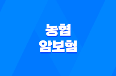 농협 암보험 - 최적의 설계와 가격비교 11