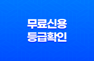 무료신용등급확인, 나의 신용 상태를 파악하는 방법 13