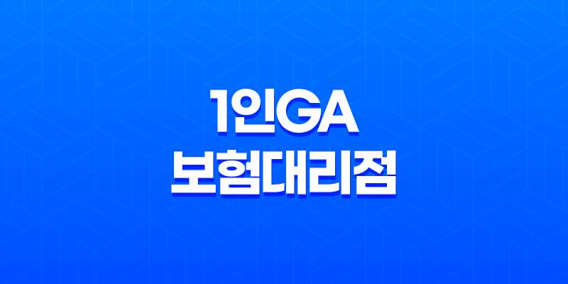 1인GA 보험대리점이란? 1인 GA에 대해서 정리합니다. 8 1인GA 보험대리점이란? 1인 GA에 대해서 정리합니다. 7