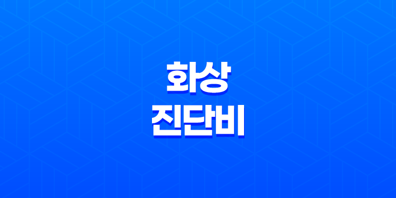 화상 진단비, 보험에서 받을 수 있는 보상 8 화상 진단비, 보험에서 받을 수 있는 보상 7
