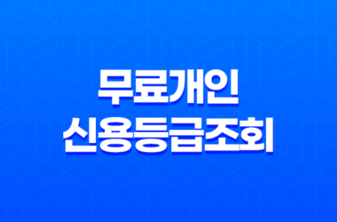 무료개인신용등급조회, 당신의 신용 점수를 알아보세요! 19