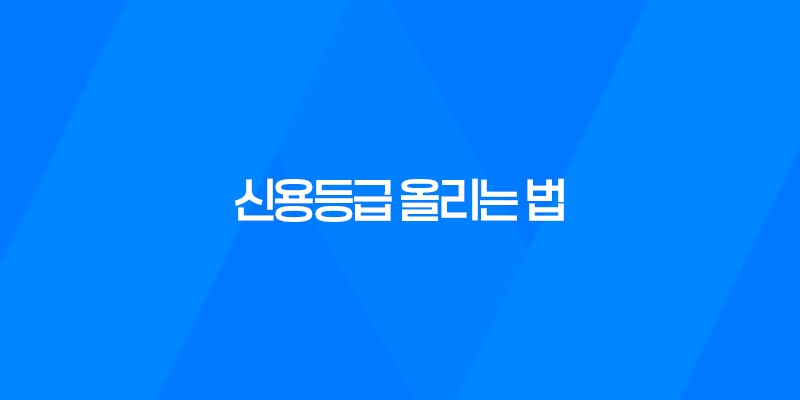 신용등급 올리는 법, 제대로 이해하고 적용하는 방법 8 신용등급 올리는 법, 제대로 이해하고 적용하는 방법 7