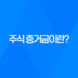 주식 증거금이란? 31