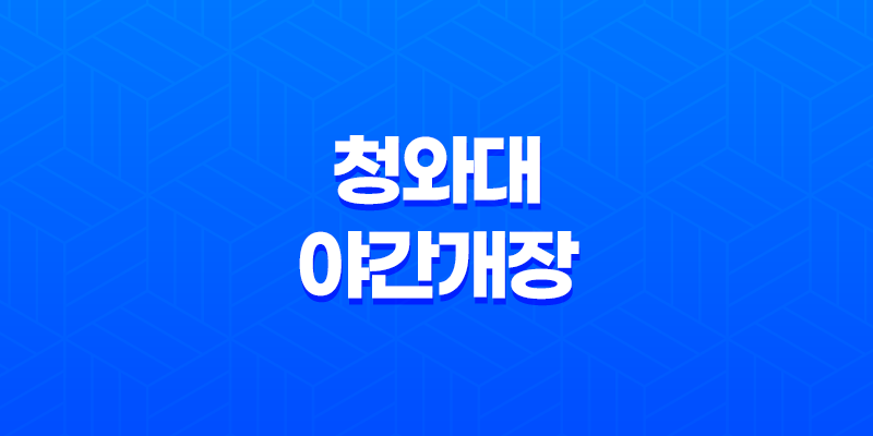 여름밤 청와대 산책, 청와대 야간개장, 밤의 아름다움이 펼쳐지는 여름 이벤트! 8 여름밤 청와대 산책, 청와대 야간개장, 밤의 아름다움이 펼쳐지는 여름 이벤트! 7