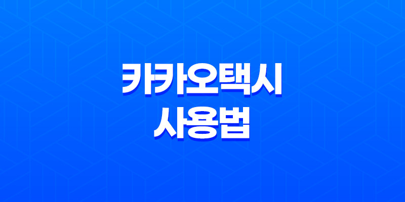 카카오택시 사용법 및 호출 부르는 법 예약(+고객센터 전화번호) 8 카카오택시 사용법 및 호출 부르는 법 예약(+고객센터 전화번호) 7