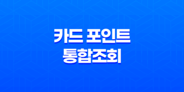 카드 포인트 통합조회 현금전환, 포인트 현금화 하는 방법 39