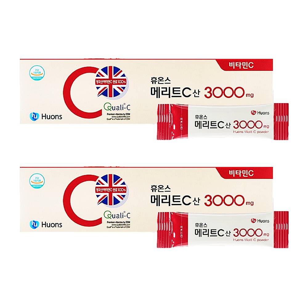 휴온스 메리트 C 산 3000mg: 면역력 강화를 위한 고농축 비타민 7