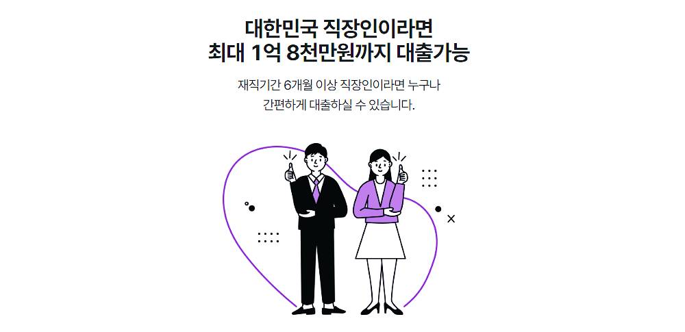 대구은행 IM직장인 간편신용대출 조건 한도 금리 5