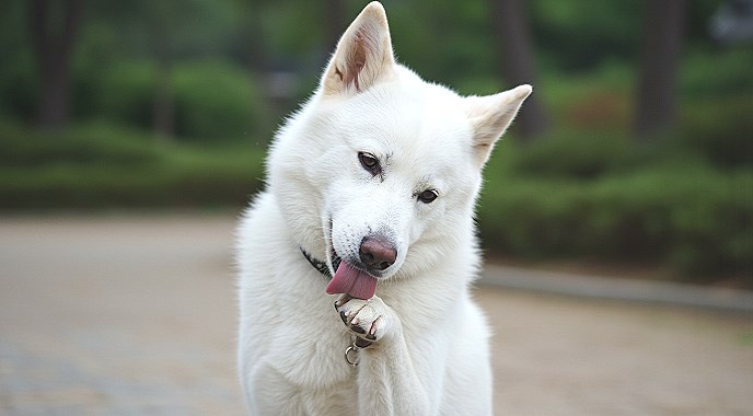 발 핥는 행동, 강아지가 발을 왜 핥는가? 이유와 해결방법을 알아보자! 14 발 핥는 행동, 강아지가 발을 왜 핥는가? 이유와 해결방법을 알아보자! 13