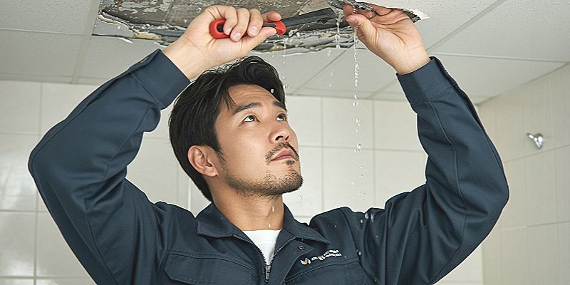 화장실 천장누수 수도 배관공사 비용 알아보기 9