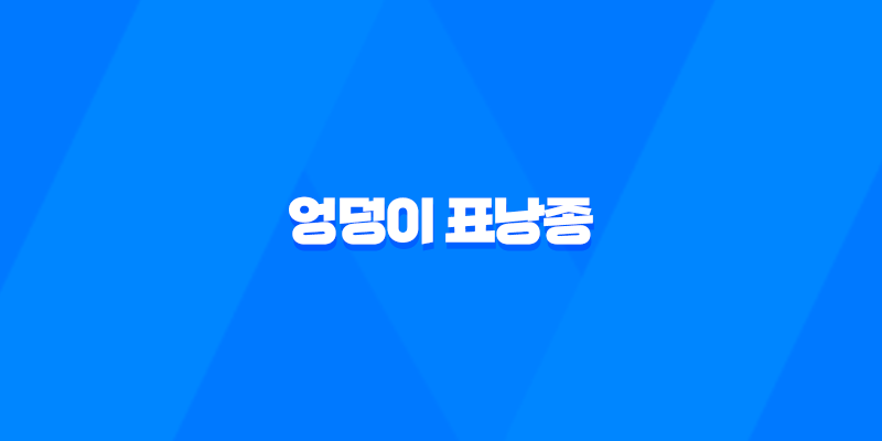 엉덩이 표낭종 원인과 치료방법 8 엉덩이 표낭종 원인과 치료방법 7