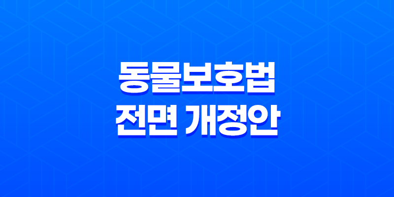 2023년 동물보호법 전면 개정안 내용 정리 8 2023년 동물보호법 전면 개정안 내용 정리 7