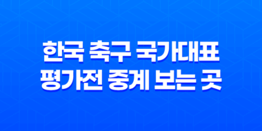 한국 축구 국가대표 평가전 중계 보는 곳 : 6월 경기 일정 및 예매처 31