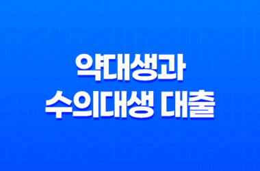 약대생과 수의대생 대출 받을 수 있는 곳(+ 마이너스 통장 대출) 13