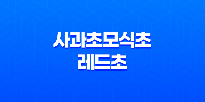 사과초모식초 레드초 건강과 다이어트에 효과적인 사과 발효 식초 7