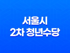 2023년 서울시 2차 청년수당 신청방법, 자격조건, 및 사용처 21