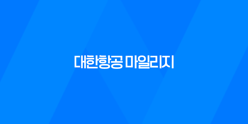 대한항공 마일리지 적립 방법과 혜택 8 대한항공 마일리지 적립 방법과 혜택 7