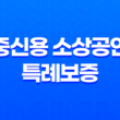 중신용 소상공인 특례보증 대출 신청 방법과 조건 안내 21