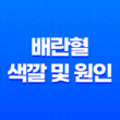 배란혈 색깔 및 원인은 무엇일까요? 11