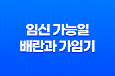 임신 가능일 배란과 가임기를 알아보자 9