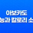 아보카도 효능과 칼로리 소개 : 아보카도 영양성분과 다양한 건강 효과 17