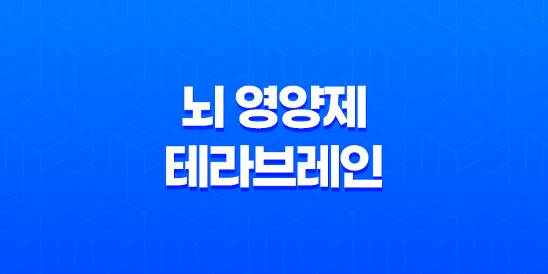뇌 영양제 테라브레인 두뇌 건강을 위한 추천 제품 8 뇌 영양제 테라브레인 두뇌 건강을 위한 추천 제품 7