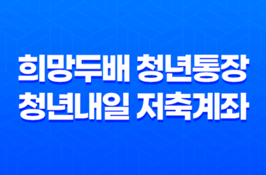 서울시 희망두배 청년통장과 청년내일 저축계좌 중복 가능할까? 19