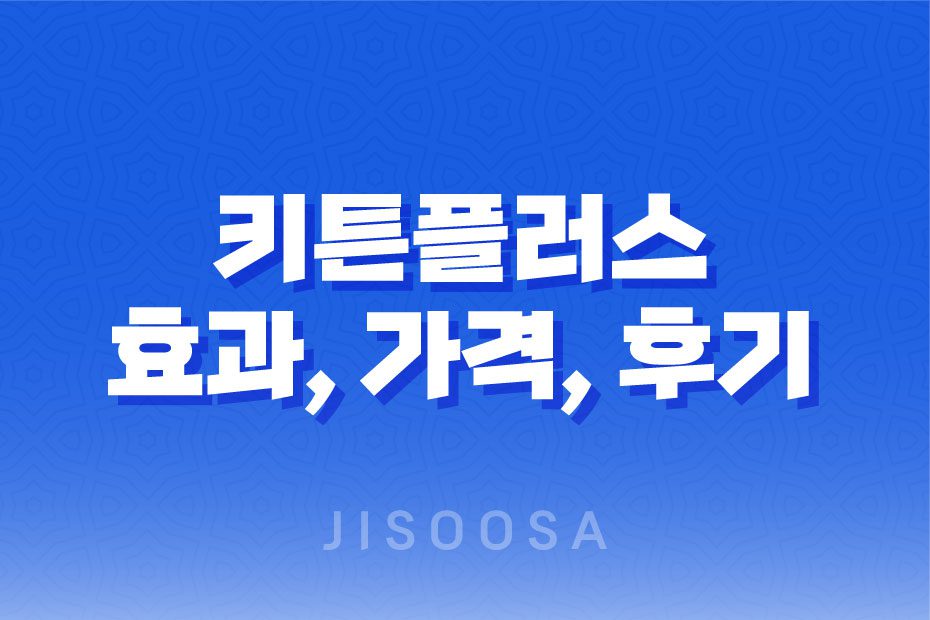 키즈영양제, 키튼플러스 리뷰, 효과, 가격, 사용후기 2023년 1