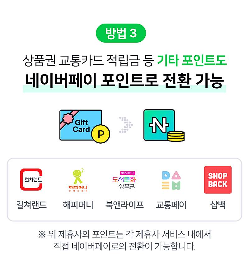 네이버 페이 포인트 사용처 및 현금화 방법 6