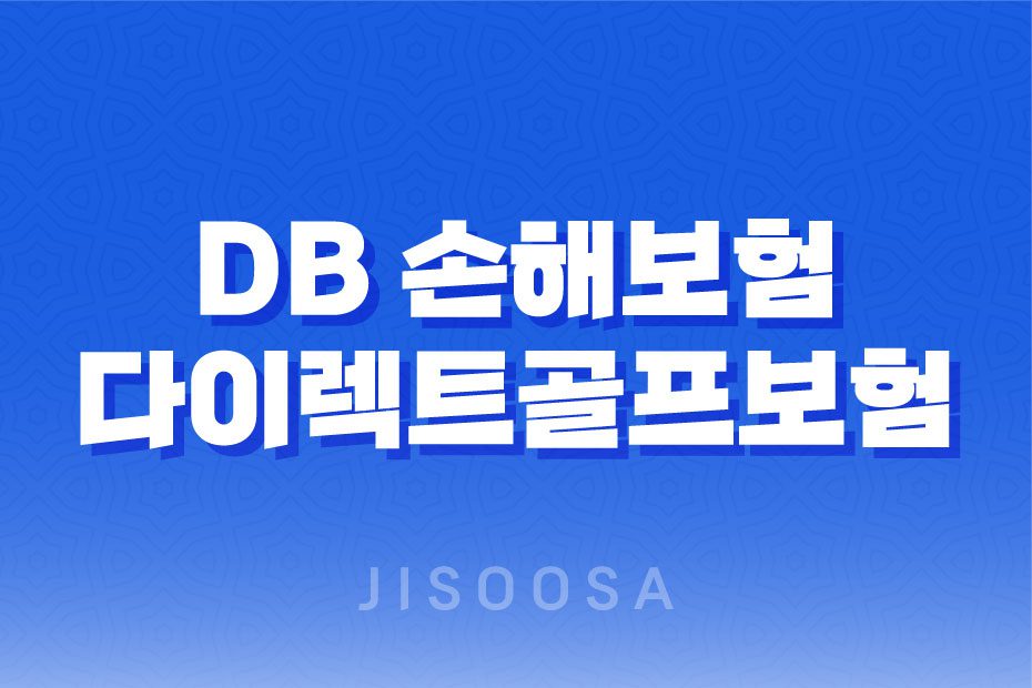 DB 손해보험 다이렉트골프보험