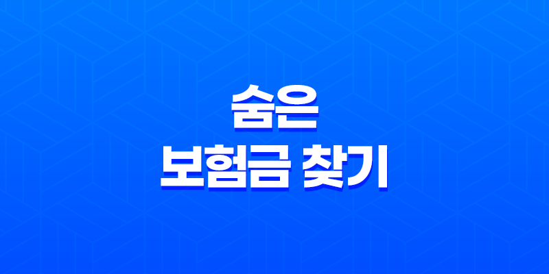 숨은 보험금 찾기, 내 보험 찾아줌 사이트로 확인하세요! 8 숨은 보험금 찾기, 내 보험 찾아줌 사이트로 확인하세요! 7