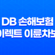 DB 손해보험 다이렉트 이륜차보험 : 가입과 보장 내용 61