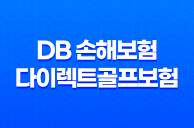 DB 손해보험 다이렉트골프보험 일일 원데이 보장과 홀인원 13