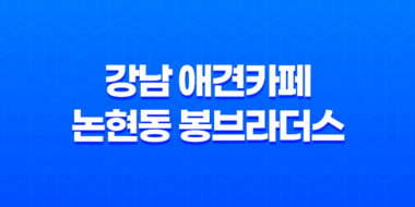 강남 애견카페 논현동 봉브라더스, 깨끗하고 깔끔한 카페 27