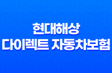 현대해상 다이렉트 자동차보험 가입 할인 특약 갱신 방법 보장내용 11