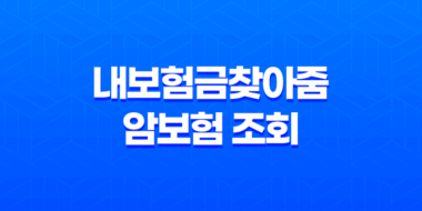 내보험금찾아줌 암보험 조회 방법: 숨은 보험금과 휴면보험금을 찾아보세요! 19