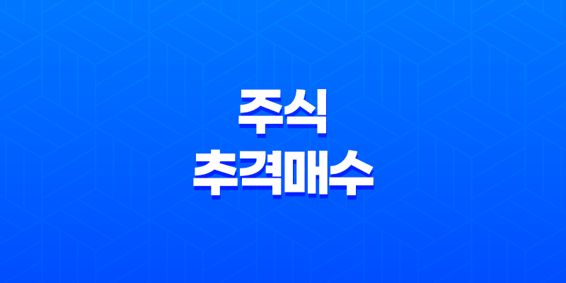 주식 추격매수, 주식 투자의 위험과 기회(+ 투자심리) 7
