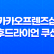 카카오프렌즈샵 후드라이언 쿠션 구매 후기 25