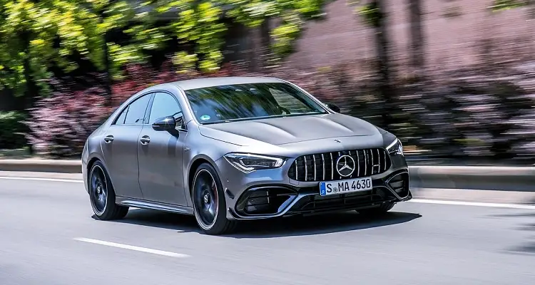 벤츠 CLA 45 AMG S 내부, 실내, 가격, 색상, 스펙, 인테리어, 가격표 (2023년) 48