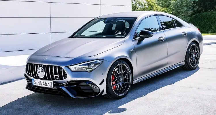 벤츠 CLA 45 AMG S 내부, 실내, 가격, 색상, 스펙, 인테리어, 가격표 (2023년) 22