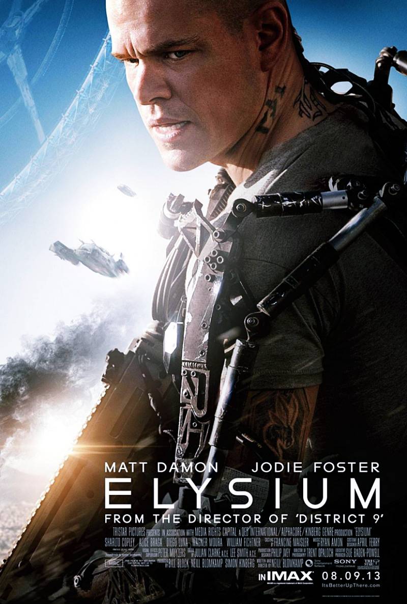 엘리시움 (Elysium, 2013) 넷플릭스 영화 리뷰(+ 맷 데이먼) 2