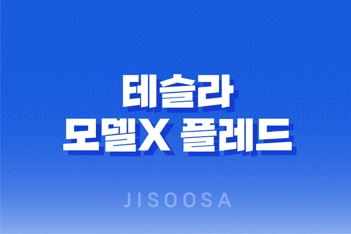 테슬라 모델X 플레드