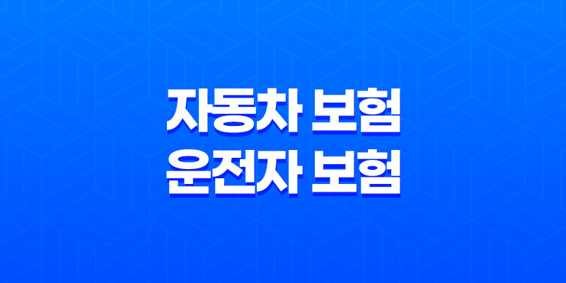 자동차 보험과 운전자 보험의 차이와 중요성을 파악하라! 8 자동차 보험과 운전자 보험의 차이와 중요성을 파악하라! 7