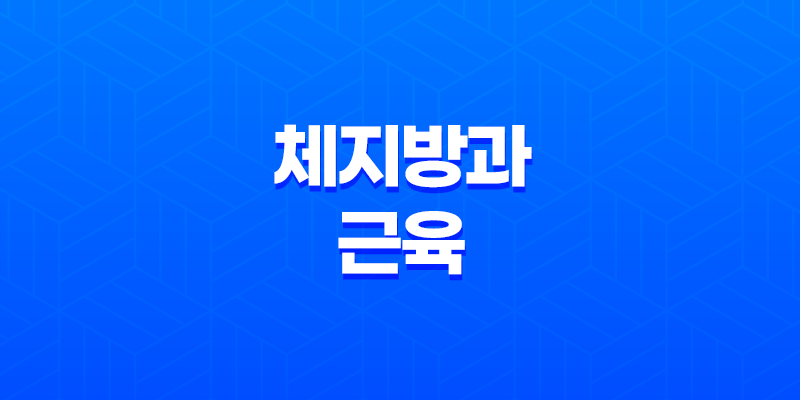 체지방과 근육, 차이점과 관리법 이해하기 8 체지방과 근육, 차이점과 관리법 이해하기 7