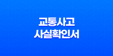 교통사고 사실확인서 인터넷을 통한 출력과 신청 과정 61