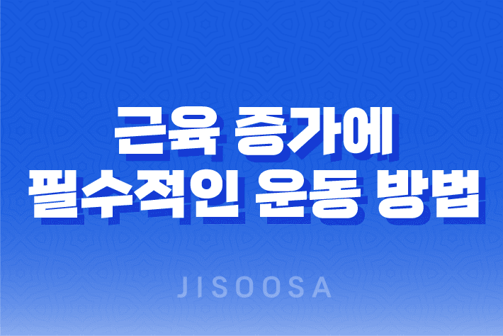 근육 증가에 필수적인 운동 방법, 근육 성장의 완벽한 안내서 1