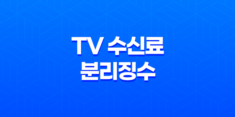 한전 TV 수신료 분리징수 장단점 및 요약정리 8 한전 TV 수신료 분리징수 장단점 및 요약정리 7