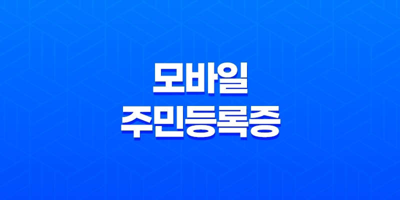 정부24 모바일 주민등록증 발급 방법과 이용법 소개 8 정부24 모바일 주민등록증 발급 방법과 이용법 소개 7